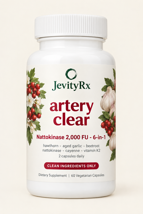 JevityRx Artery Clear bottle, front