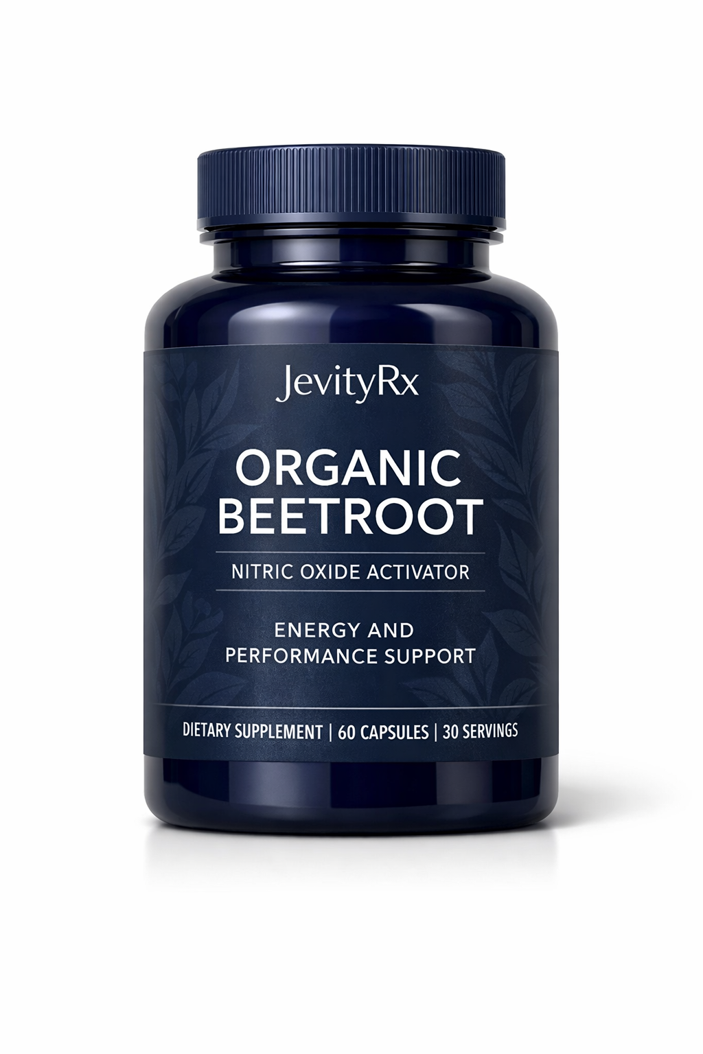 JevityRx Organic Beetroot Nitric Oxide Activator - 60 Capsules