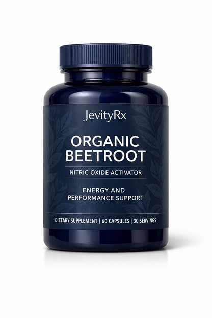 JevityRx Organic Beetroot Nitric Oxide Activator - 60 Capsules