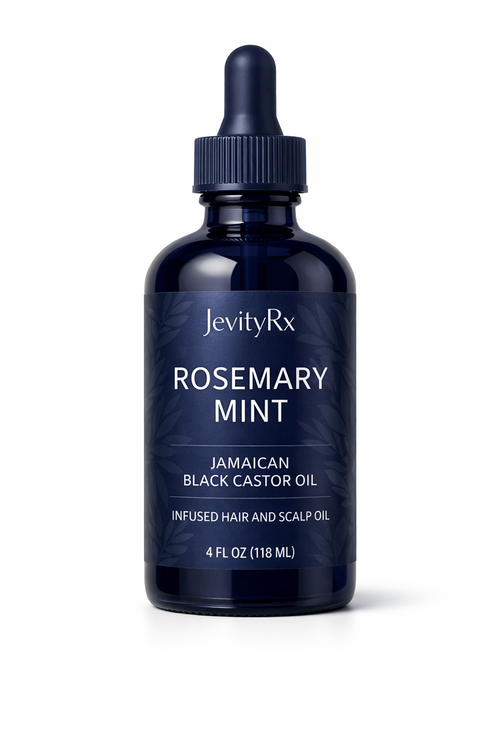 JevityRx Rosemary Mint Jamaican Black Castor Oil - 4oz