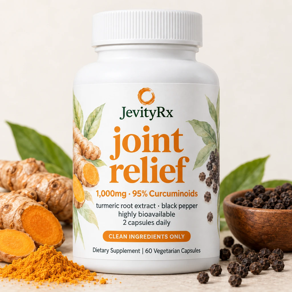 Joint Relief with turmeric root and black pepper